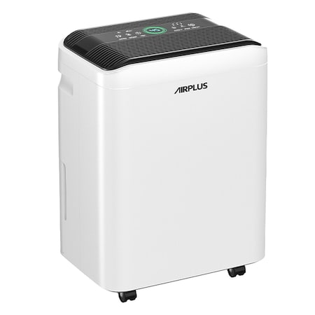 Elexnux Dehumidifiers, 8.5 pints, White, 14.49 in, 115V ZR2003EE
